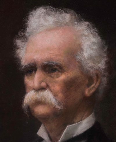 Mark Twain close up