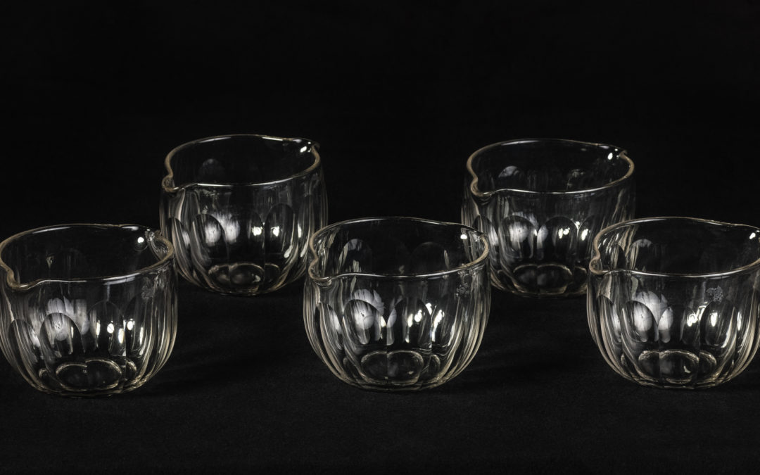 Glass Wine Rinsers – A Set of Five