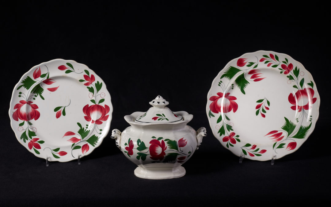 Collection of Adam’s Rose Creamware – SOLD