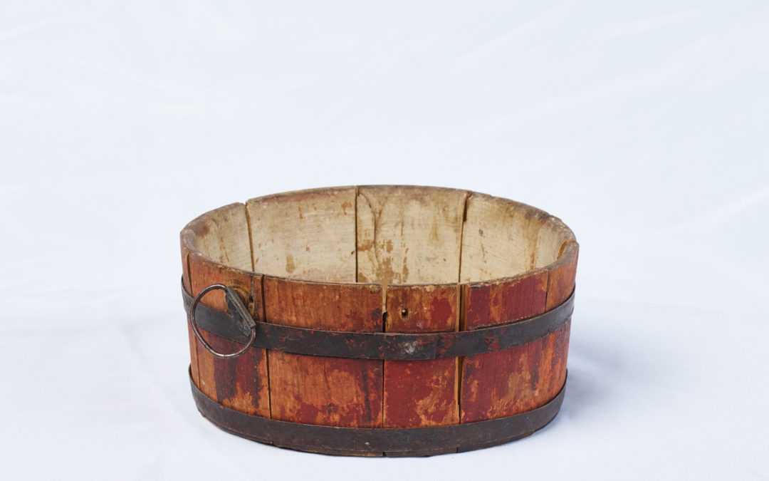 Miniature Staved Washtub