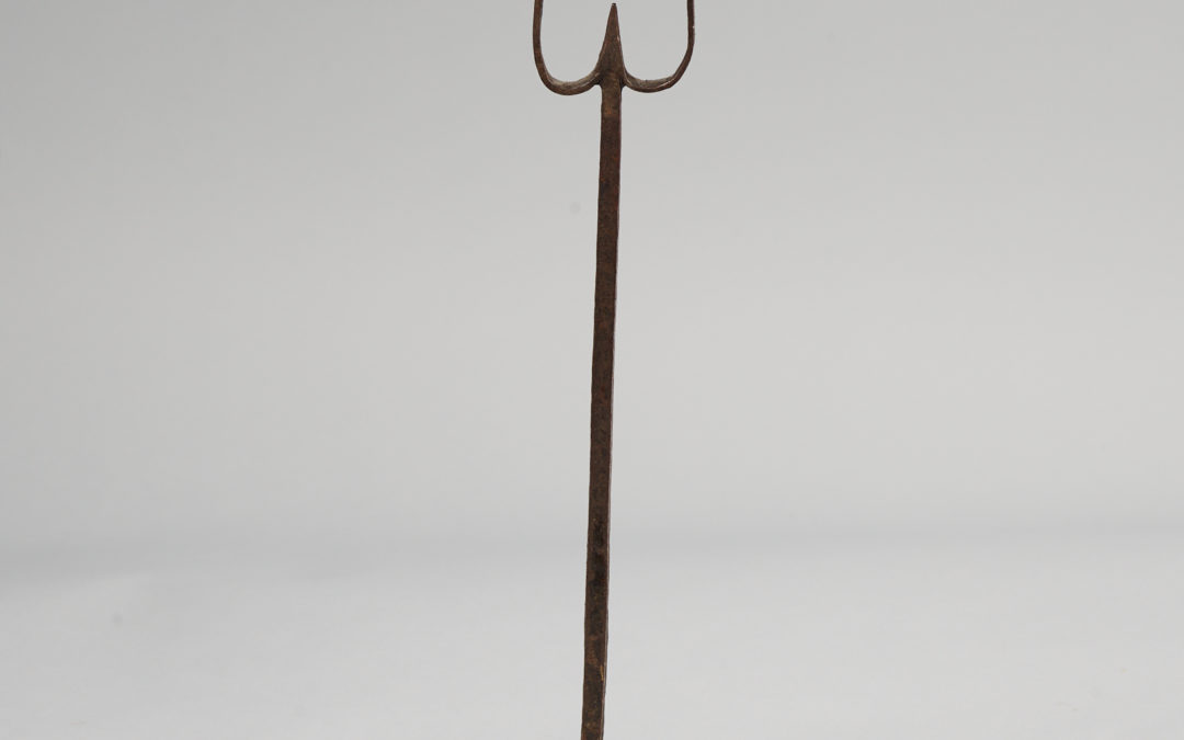 Primitive Iron Lamp