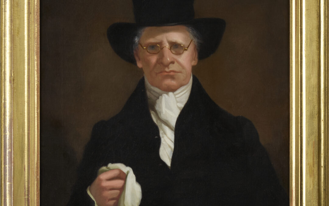 Portrait of Judge Abraham Shriver – J.B Bordley